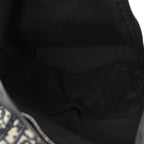 Oblique Calfskin Rider Backpack Beige Black