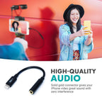 Movo IMA-1 3.5mm TRRS to Lightning Adapter