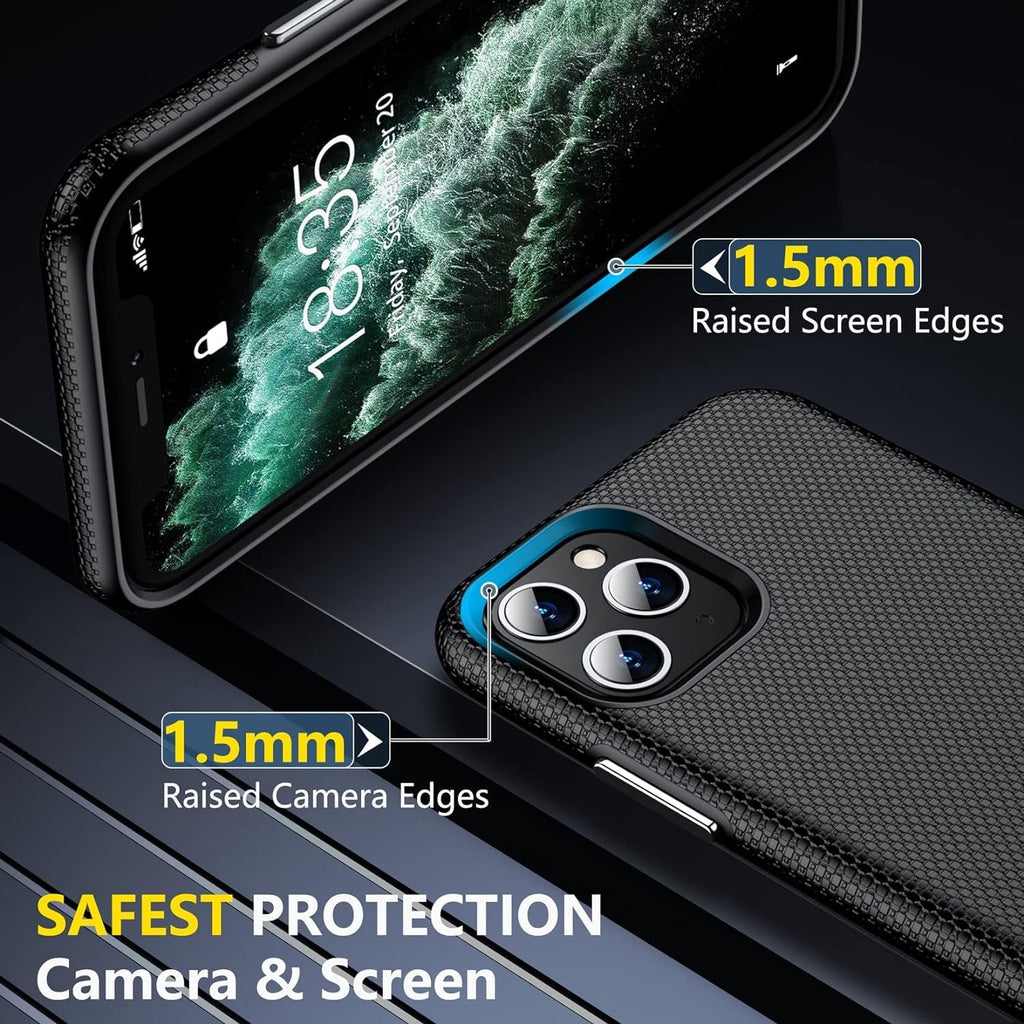 Entronix Case Compatible with iPhone 16 Pro Max - Anti-Slip Rugged Shockproof Cover