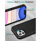 Entronix Case Compatible with iPhone 11 Pro Max - Triple-Layer Heavy Duty Protection