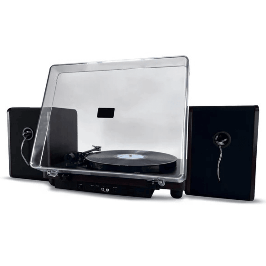 Lincoln Record Player with Stereo Speakers