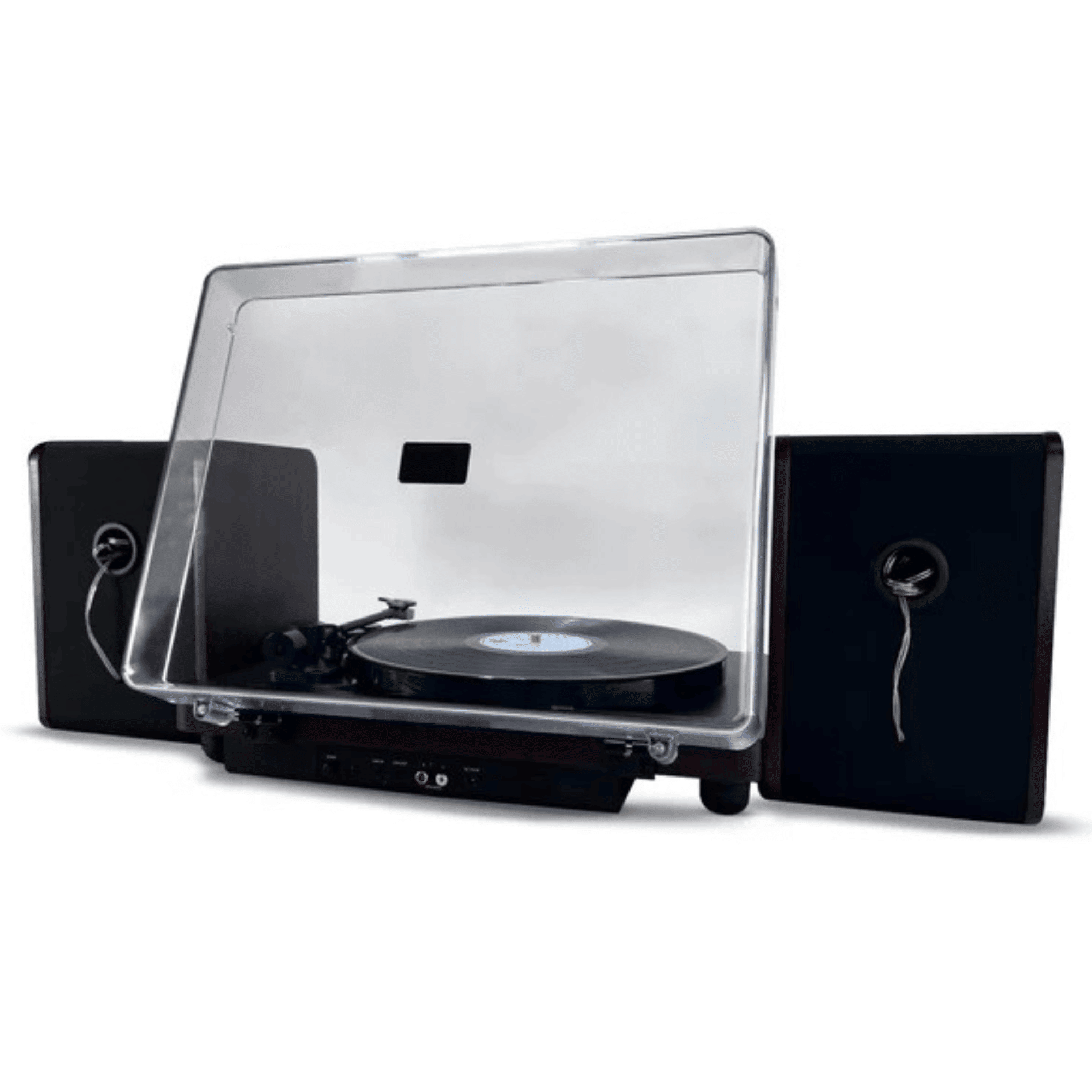 Lincoln Record Player with Stereo Speakers