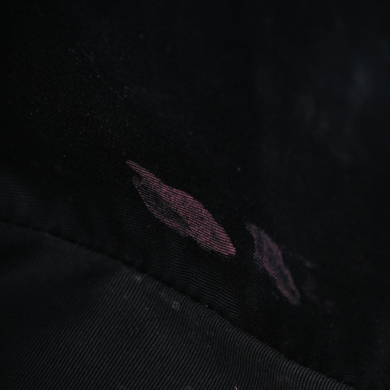Suede Calfskin Monogram Lou Camera Bag Black