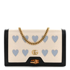 Calfskin Lovelight Mini Diana Chain Bag Mystic White Paradise Cloude