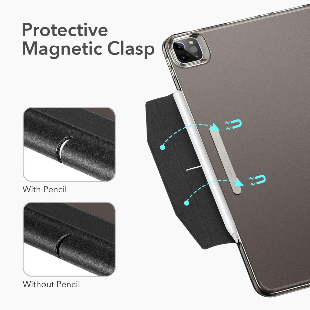 SAHARA - Venture Series Tri-Fold Magnetic Case - iPad Pro 12.9" (4th, 5th, and 6th Generation)