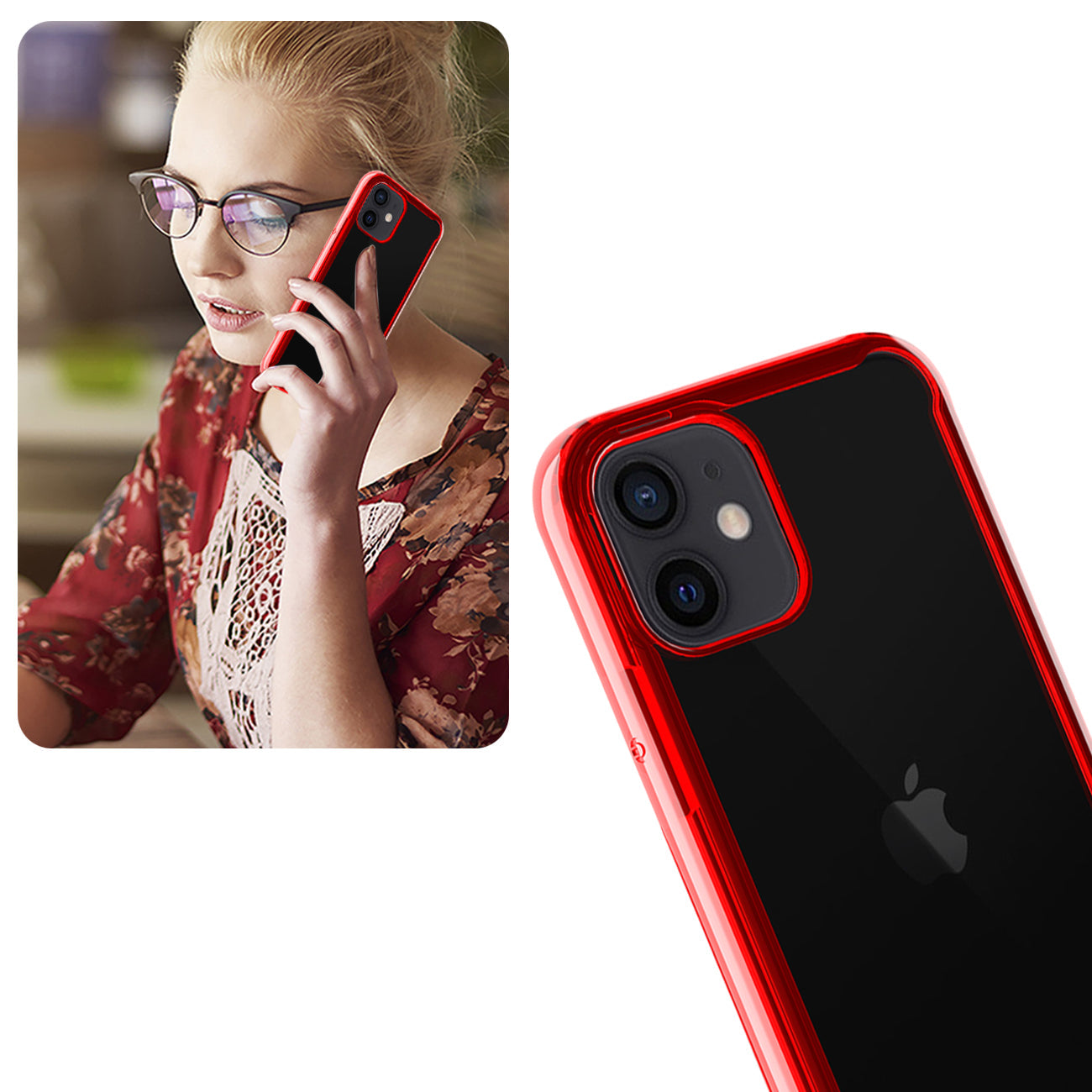 Iphone 12 Mini Bumper Case In Red