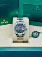 Rolex Oystersteel Datejust 36  - Wimbledon Dial - Oyster Bracelet - 126200 wimoys