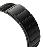KUXIU Black Stainless Steel Magnetic Apple Watch Band