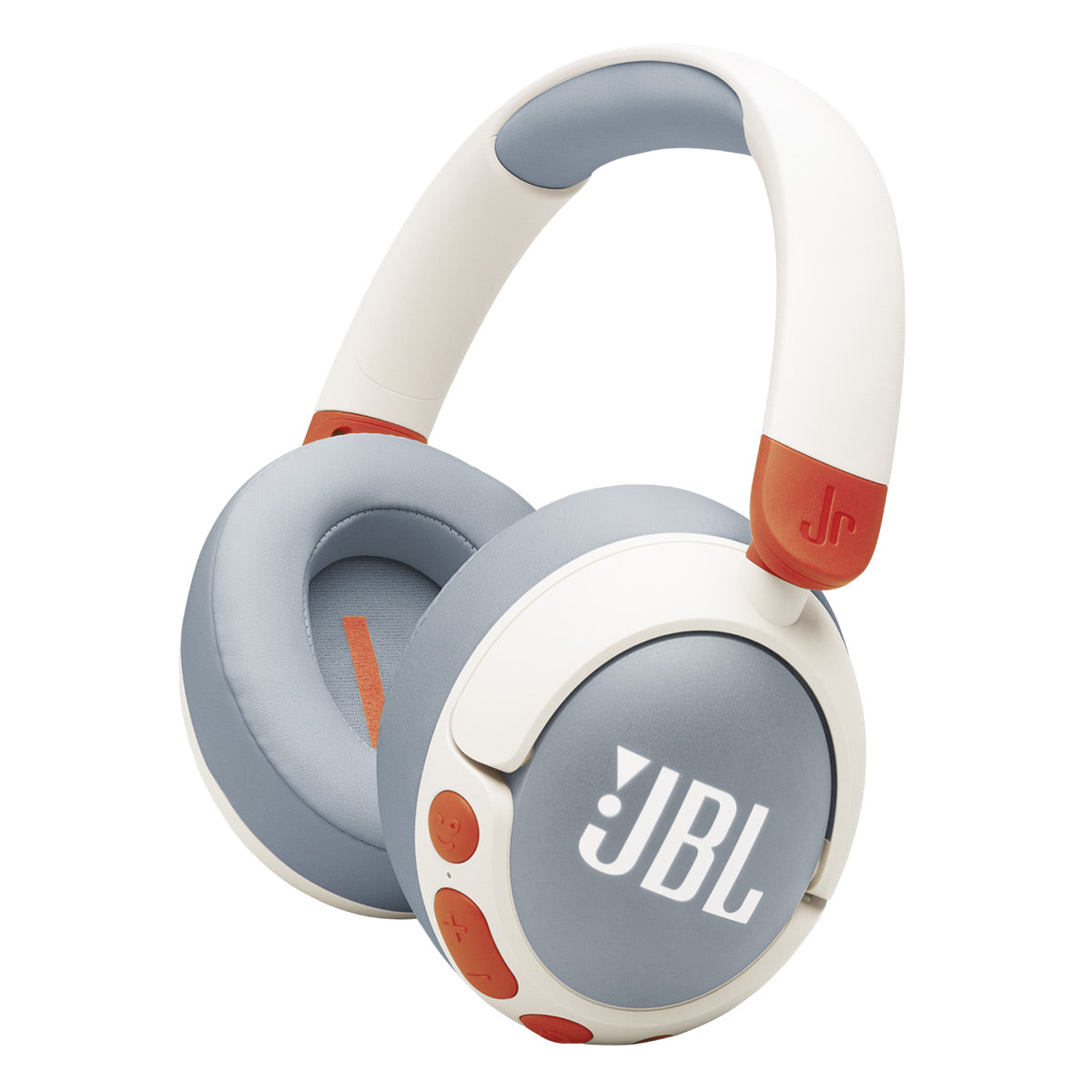JBL Junior 470 Kid Safe On Ear Wireless Noise Cancelling Kids Headphones (White)