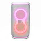 JBL PartyBox Club 120 Portable Party Speaker with Wireless Two Microphone System (White)