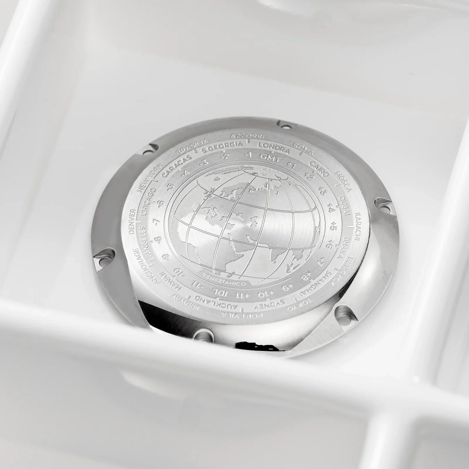 Venezianico Automatic Watch Nereide GMT White