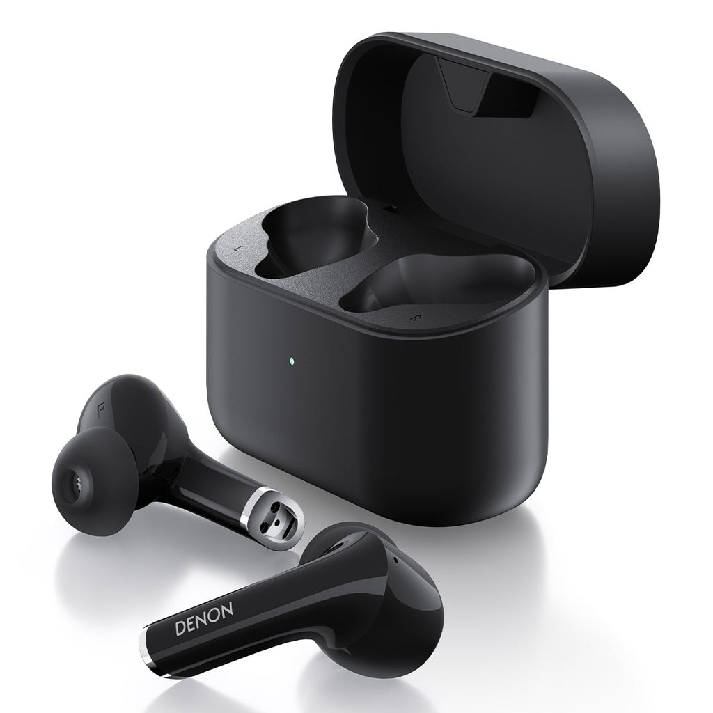 Denon AH-C830NCW True Wireless Earbuds with Active Noise-Cancellation (Black)