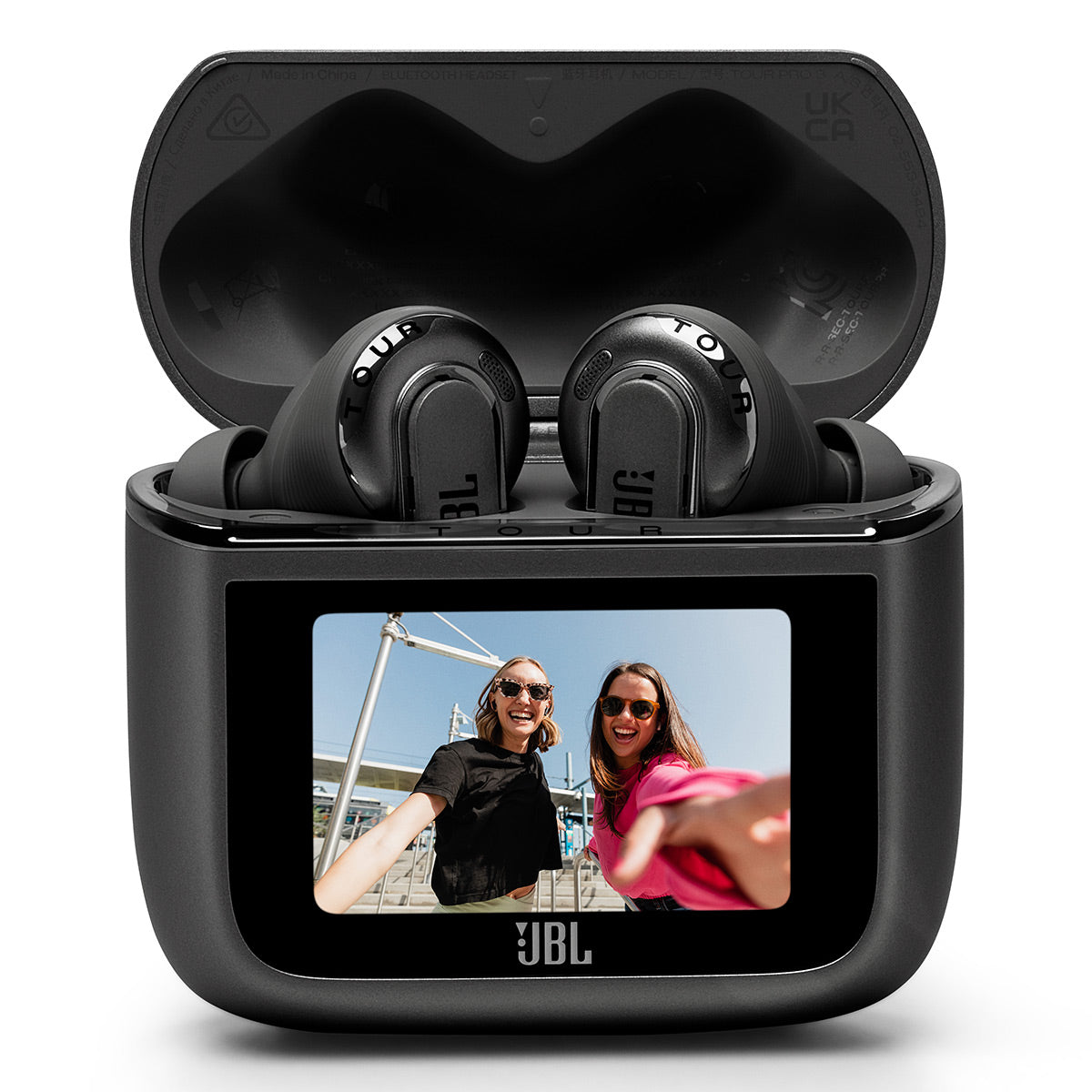 JBL Tour Pro 3 Noise Cancelling True Wireless Earbuds Bundle with gSport Case (Black)