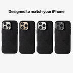 iPhone 16 Pro Max - Alcantara Case - Deep Black