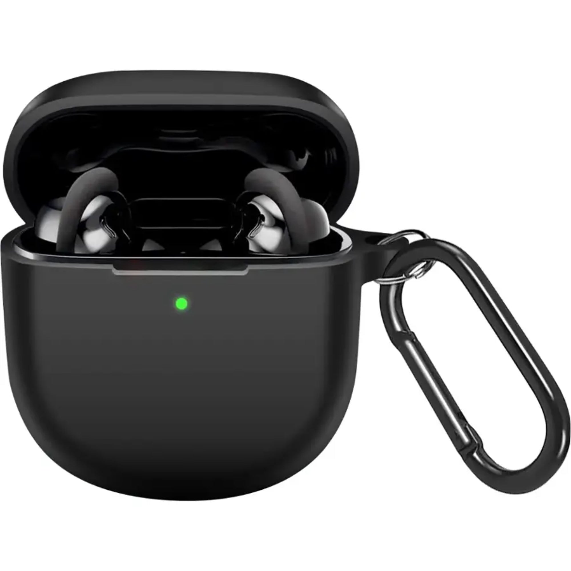 SAHARA - Anti-Slip Silicone Case for Bose QuietComfort II and QuietComfort Ultra Headphones - Black