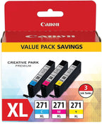Canon CLI-271XL 3-Pack High-Yield