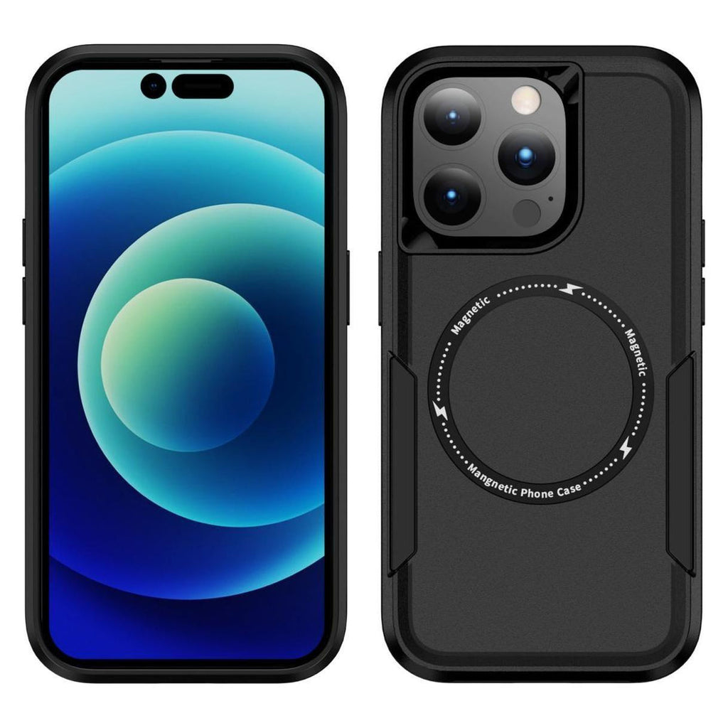 Entronix [Magnetic] Case Compatible with iPhone 16 Pro - Soft-Touch Dual-Layer Sleek Cover