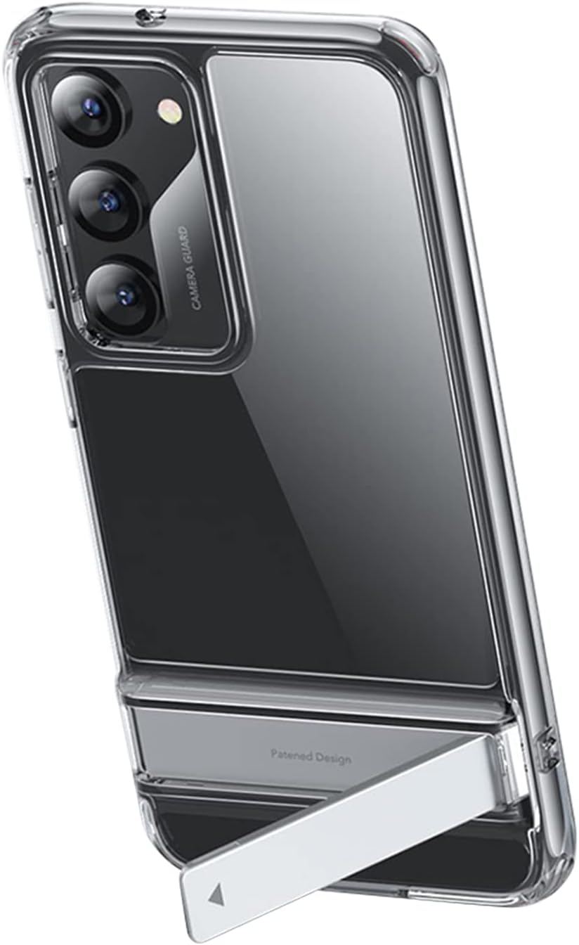 SAHARA - Bundle: AirShield Boost Kickstand Case Bundle with Tempered Glass Screen and Camera Protector -  Samsung Galaxy S23