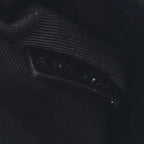 Saffiano Slingshot Shoulder Bag Black