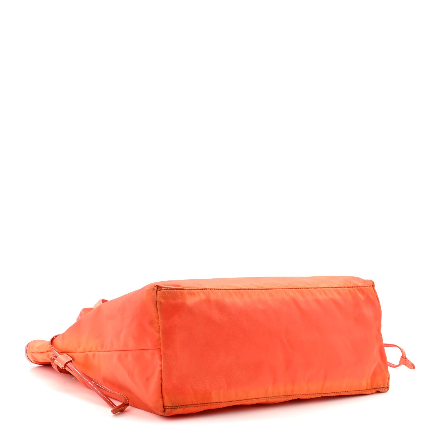 Tessuto Nylon Saffiano Tote Papaya Ibisco