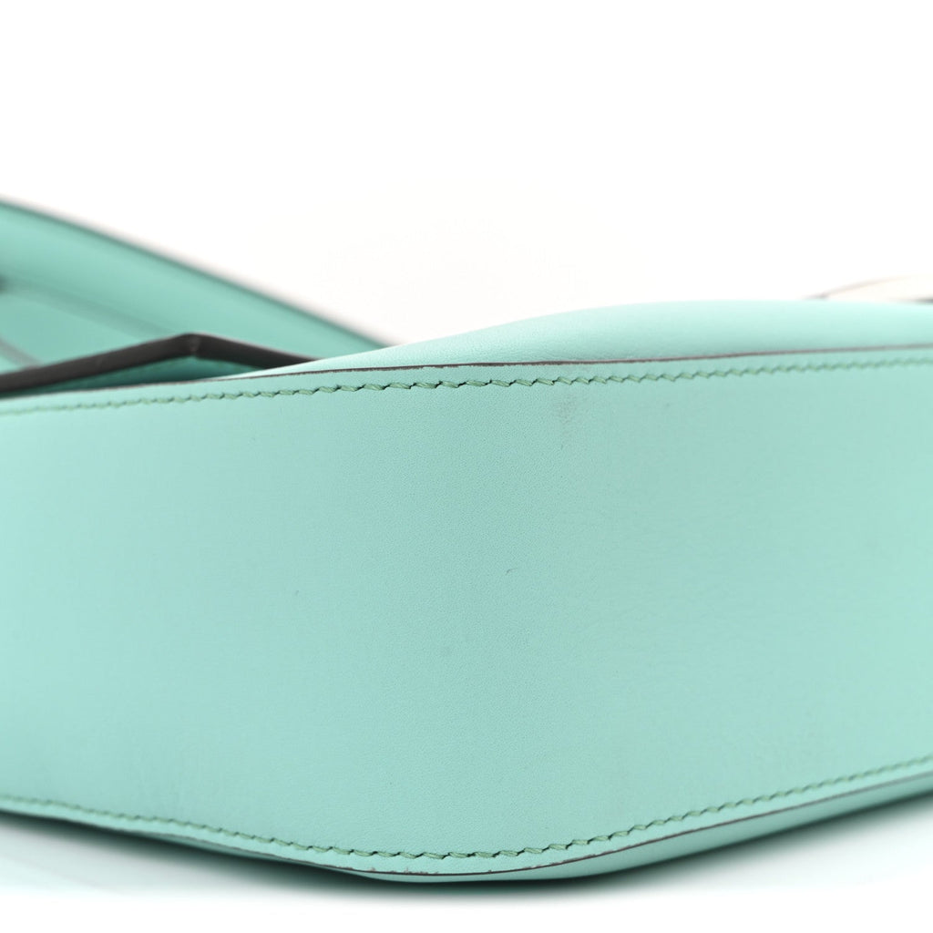 X TIFFANY Nappa Silver Baguette Blue Tiffany Silver