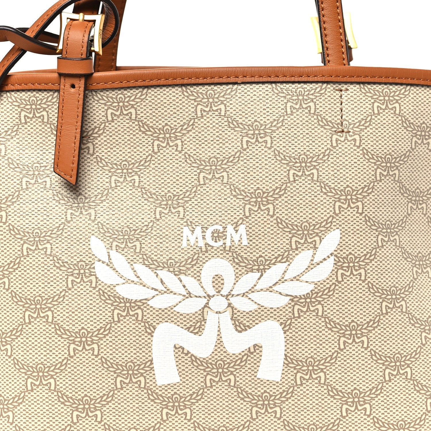 Lauretos Nappa Mini Himmel Shopper Tote Oatmeal