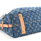 Monogram Denim CarryAll MM Blue