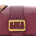 Soft Grain Calfskin Small Medley Crossbody Dark Plum
