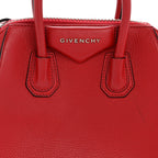 Sugar Goatskin Mini Antigona Red