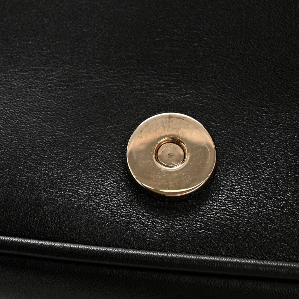 Calfskin Blondie Small Shoulder Bag Black
