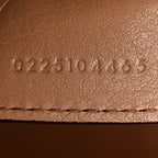 Grained Calfskin Small Spin Tote Woodrose