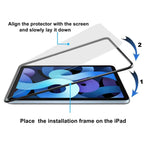 SAHARA - ZeroDamage Tempered Glass Screen Protector for Apple iPad Air 10.9" (4th Gen 2020 and 5th Gen 2022) - Clear