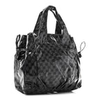 Crystal Monogram Hysteria Tote Navy Blue