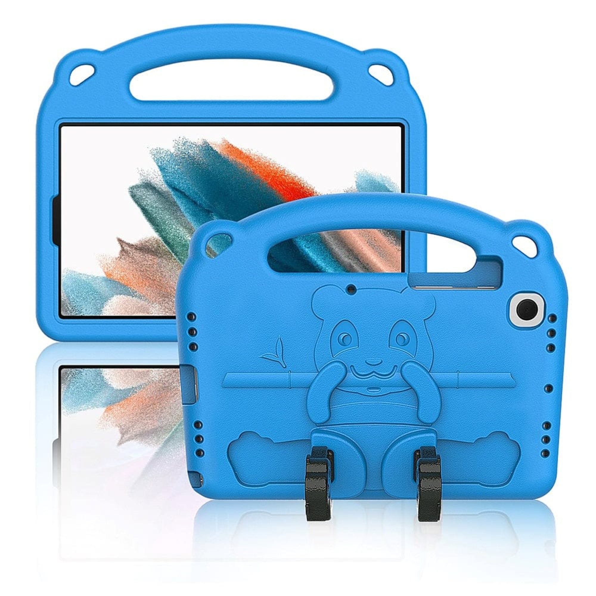 SAHARA - Teddy Bear KidProof Case for Samsung Galaxy Tab A8 - Blue