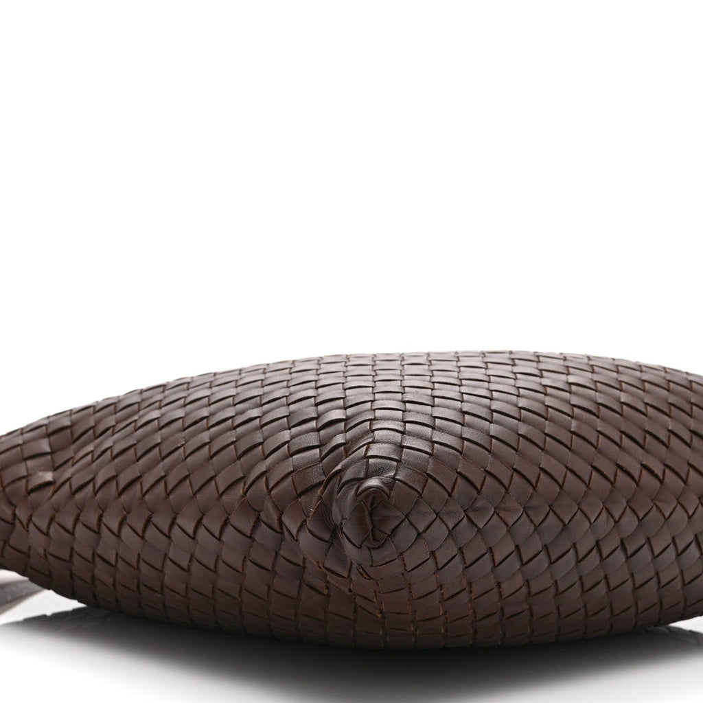 Nappa Intrecciato VN Crossbody Messenger Bag Brown