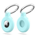 SAHARA - EasyClip Silicone Case for Apple AirTag - Glow Blue