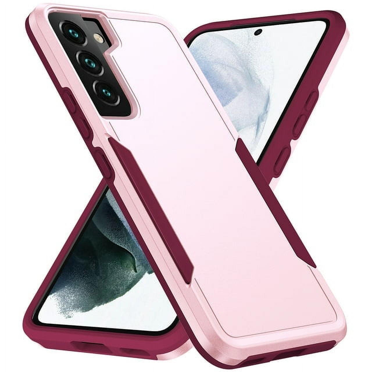 Entronix Case Compatible with Galaxy A14 - Soft-Touch Dual-Layer Sleek Cover