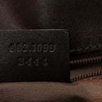 Monogram Small Bucket Tote Dark Brown
