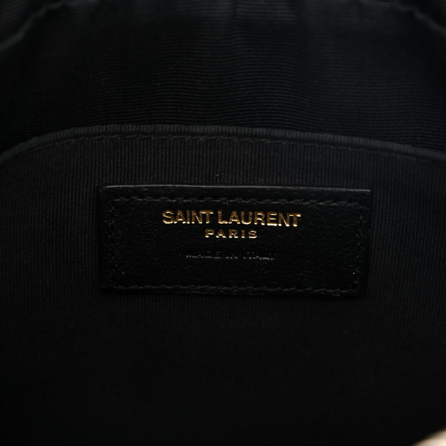 Calfskin Matelasse Monogram Lou Camera Bag Black
