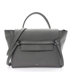 Grained Calfskin Mini Belt Bag Grey