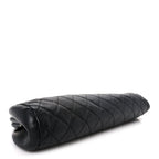 Caviar Quilted Timeless Clutch Black
