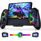 Switch Controller for Nintendo Switch and Switch OLED with Built-In 6-Axis Gyro and Ergonomic Handheld Grip