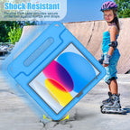 Entronix Case Compatible with iPad A16 11" (11th Gen) - [Kid-Friendly] Handle & Kickstand