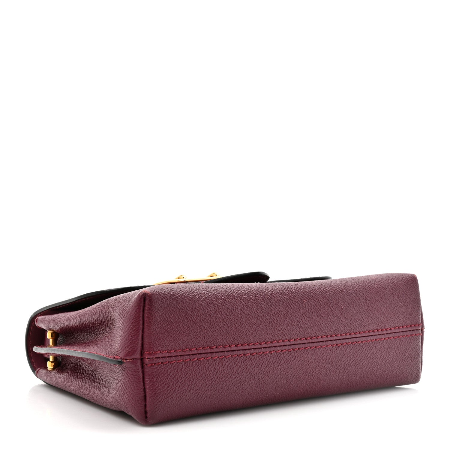 Soft Grain Calfskin Small Medley Crossbody Dark Plum