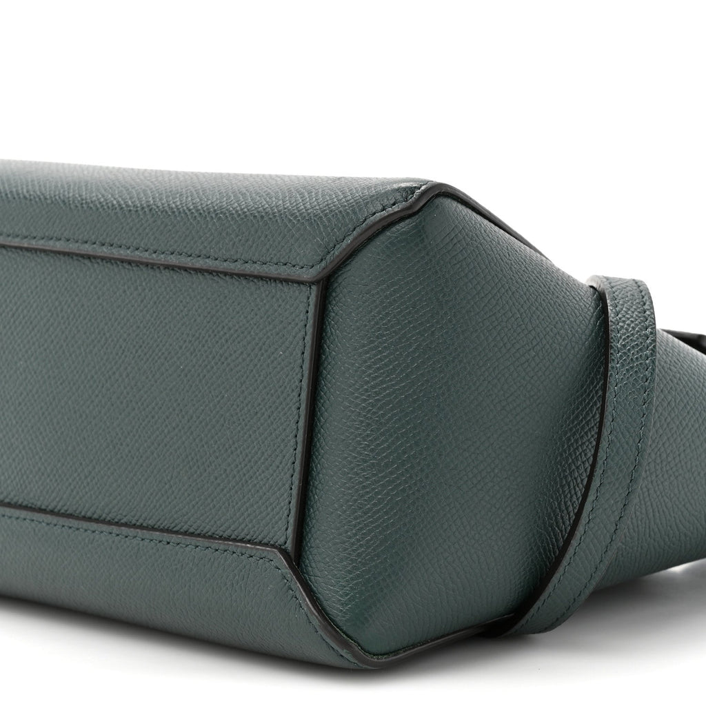 Grained Calfskin Nano Belt Bag Amazone