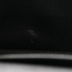Shiny Calfskin Triomphe Chain Bag Black