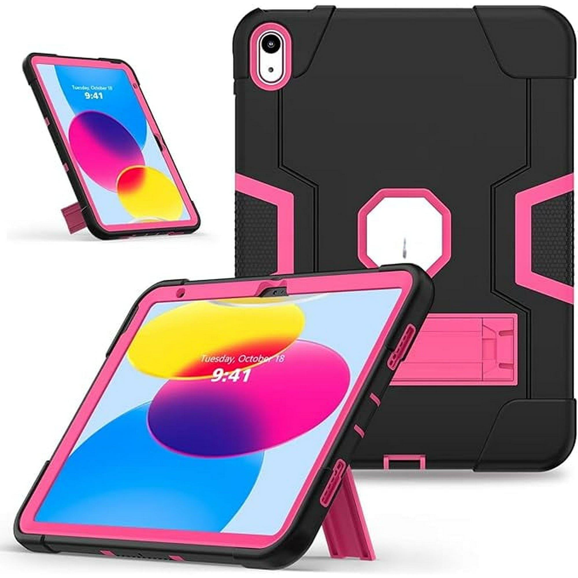 Entronix Case Compatible with iPad Air M2 11" (6th Gen, 2024) - Triple-Layer Heavy Duty Protection