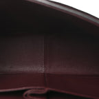 Lambskin Quilted Jumbo Double Flap  Black