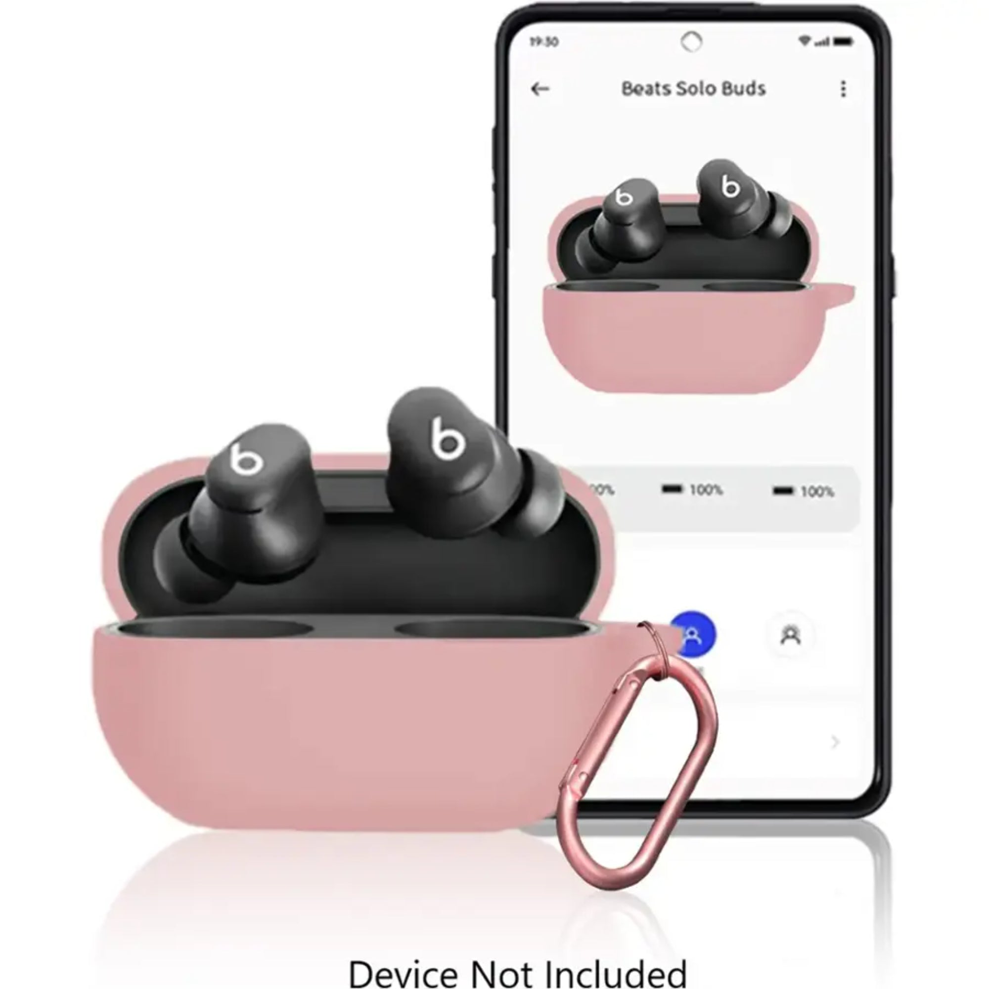 SAHARA - Venture Series Silicone Case for Beats Solo Buds Earbuds - Desert Rose