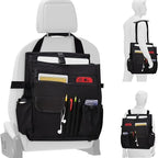 Car Front Seat Organizer | US Quality, Multi-Compartment Storage for Tablets, Laptops, Water Bottles, Fashion Glasses - Fit for All Vehicles,